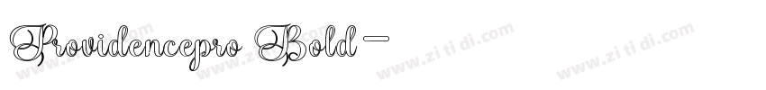 Providencepro Bold字体转换